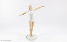 Load image into Gallery viewer, SCHAUBACH KUNST GERMANY PORCELAIN ART DECO LADY HOLDING A VOLLEY BALL FIGURINE/STATUE | 1930s
