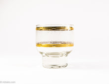Load image into Gallery viewer, VINTAGE GOLD DECORATED TUMBLERS SET OF SIX/ ITALY?
