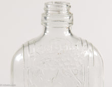 Load image into Gallery viewer, VINTAGE OWENS-ILLINOIS GLASS COMPANY GRAPE DECORATED PRESSED GLASS WINE BOTTLE/ 1930s
