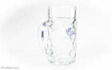 Load image into Gallery viewer, HB HOFBRAUHAUS MUNCHEN BEER MUG | DIMPLED GLASS STEIN
