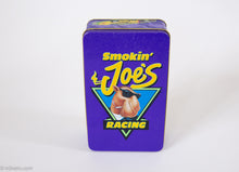 Load image into Gallery viewer, VINTAGE JOE CAMEL RACING 50 BOOKS OF MATCHES GIFT BOX COLLECTOR&#39;S TIN
