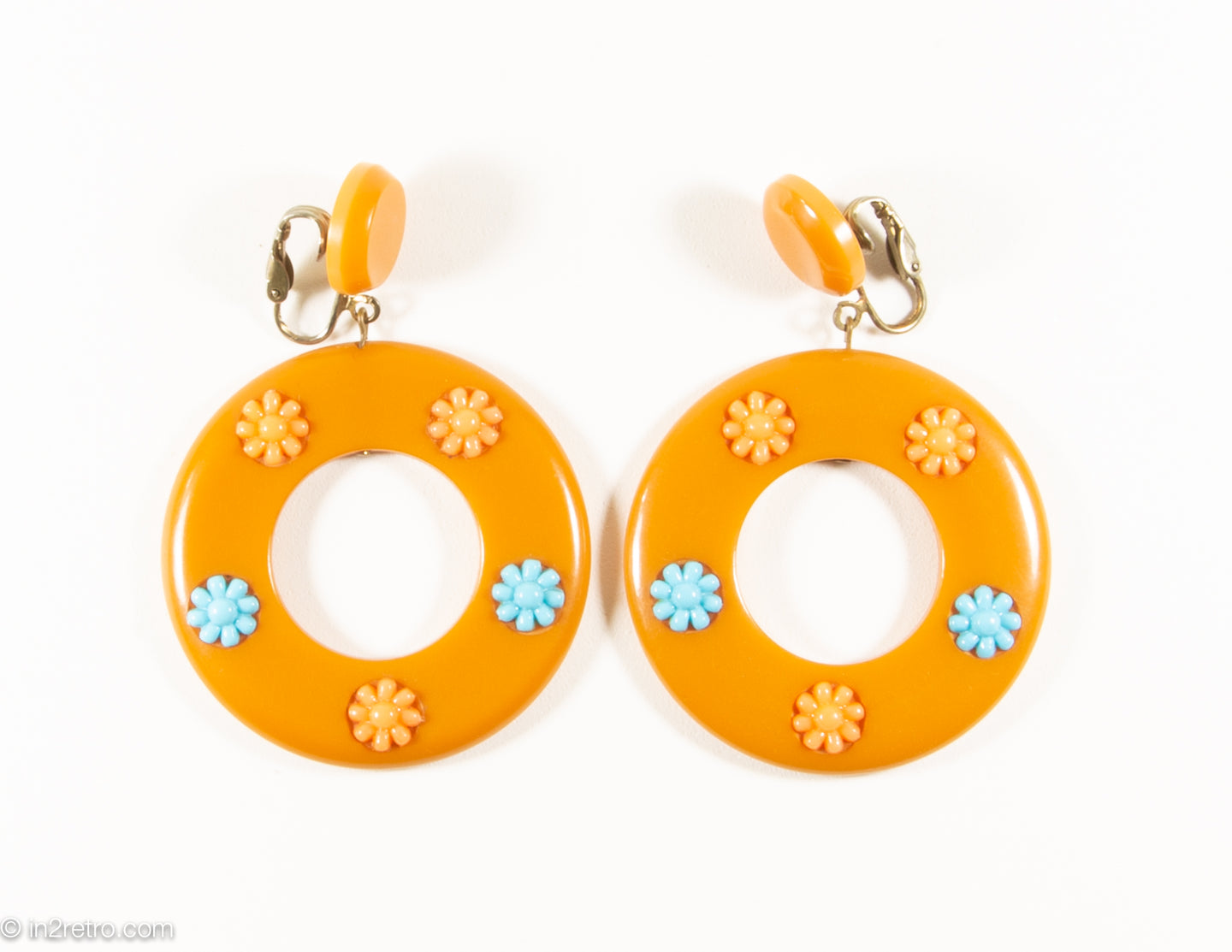 Boucle d'oreille vintage A Clips Ref B308 Boucle d'oreille vintage A Clips Ref B308