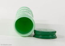 Load image into Gallery viewer, VINTAGE GREEN POLIDENT TABLETS ADVERTISING PLASTIC CONTAINER - 1940s/1950s
