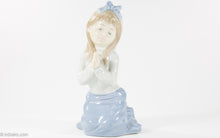 Load image into Gallery viewer, NAO BY LLADRO &quot;GUIDE ME&quot; KNEELING PRAYING GIRL STATUE FIGURINE RETIRED
