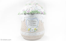 Load image into Gallery viewer, PRECIOUS MOMENTS ENESCO CERAMIC &quot;THE KITCHEN IS THE HEART OF THE HOME&quot; COOKIE JAR | 1995

