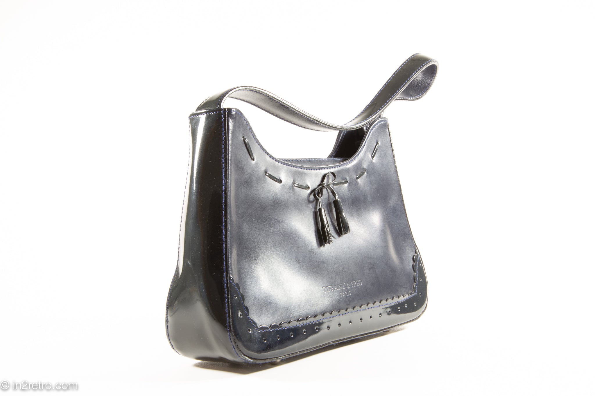 Tiffany & Fred Vintage Leather Handbag