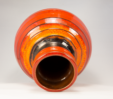 Load image into Gallery viewer, VINTAGE CARSTENS TÖNNIESHOF MID-CENTURY WEST GERMANY &quot;FAT LAVA&quot; GLAZED POTTERY VASE

