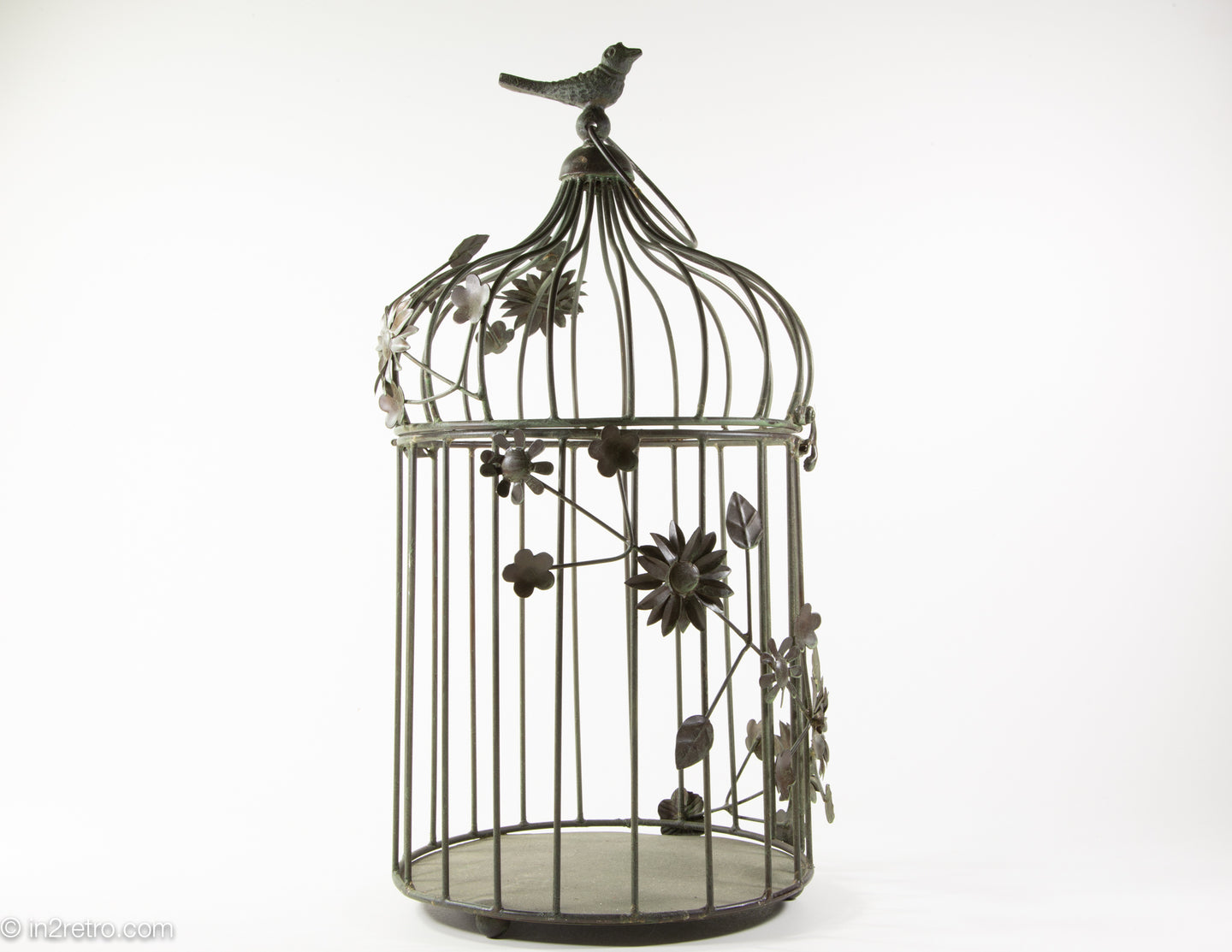 Hanging Bird Cage on Stand Lantern  Bird cage stand, Hanging bird cage,  Vintage bird cage