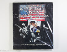 Load image into Gallery viewer, SOFT COVER EDITION &quot;WOODSTOCK VISION THE SPIRIT OF A GENERATION&quot; SIGNED BY AUTHOR ELLIOT LANDY
