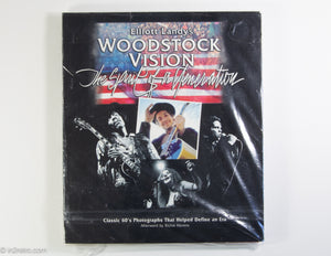 SOFT COVER EDITION "WOODSTOCK VISION THE SPIRIT OF A GENERATION" SIGNED BY AUTHOR ELLIOT LANDY